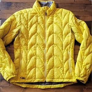 Outdoor Research Lightweight Goose Down Jacket Sz M